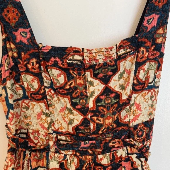 Anthropologie Black and Red Asymmetrical Dress - Picture 6 of 11